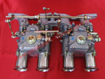 Twin Weber carburettor linkage kits